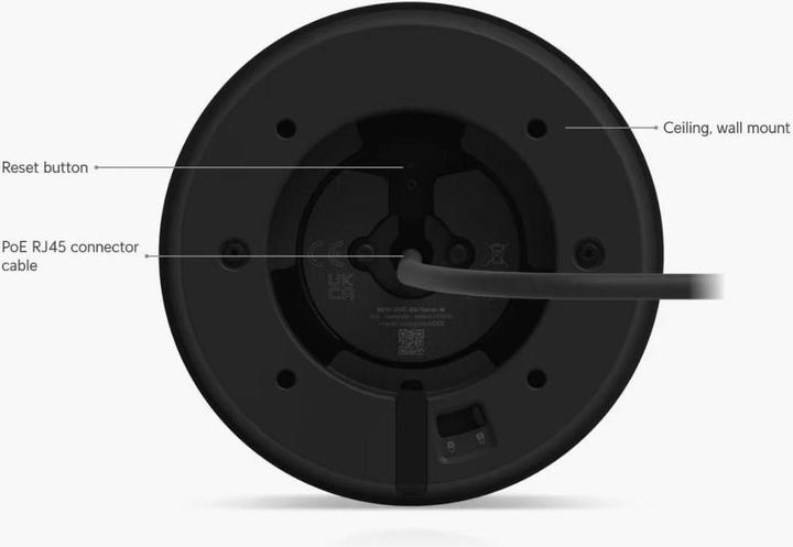 Actual product image Ubiquiti Netzwerkkamera G6 Turret Schwarz