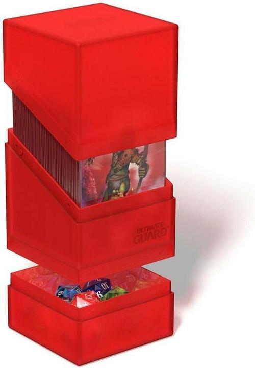 Actual product image Ultimate Guard Boulder'n'Tray 100+ Ruby