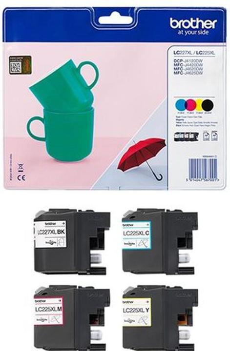 Actual product image Brother LC-227XLVALBP Value Pack (M, C, Y, FC)