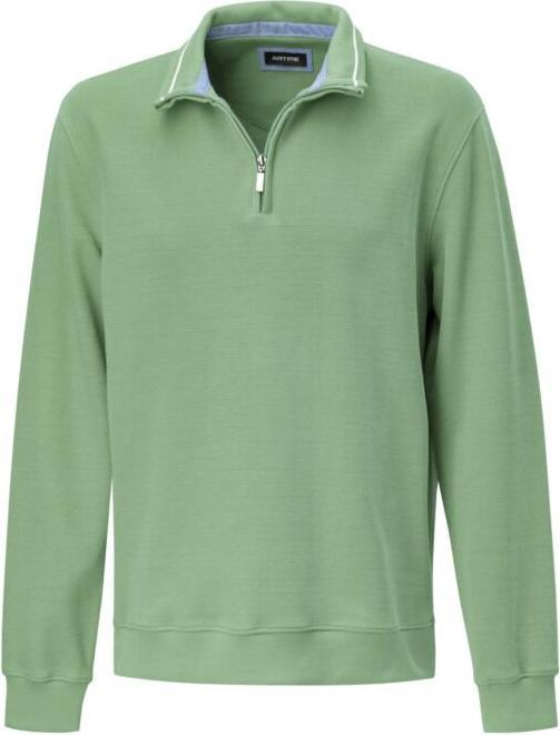 Image du produit Artime Pull camionneur uni pour hommes avec fermeture éclair (M)