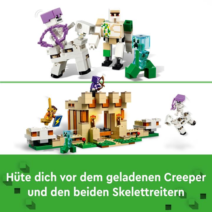 Actual product image LEGO 21250 The Iron Golem Fortress (21250, LEGO Minecraft)