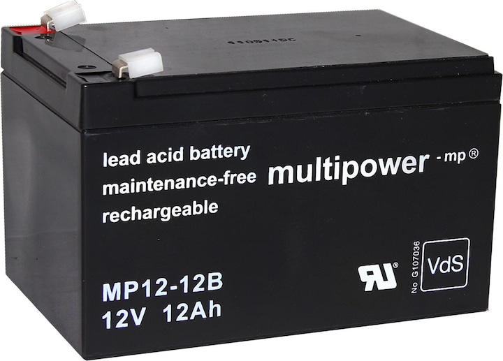 Produktbild Multipower MP12-12B USV-Batterie (12 V, 12 Ah)