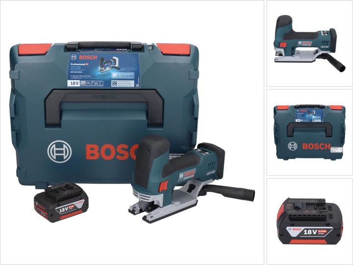 Produktbild Bosch Professional GST 18V-155 SC Professional Akku StichsÃ¤ge 18 V + 1x Akku 5,0 Ah + L-Boxx - ohne LadegerÃ¤t
