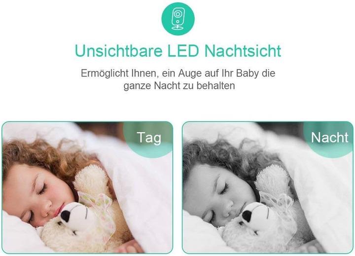 Actual product image GHB Babyphone mit Kamera (Video & Audio)