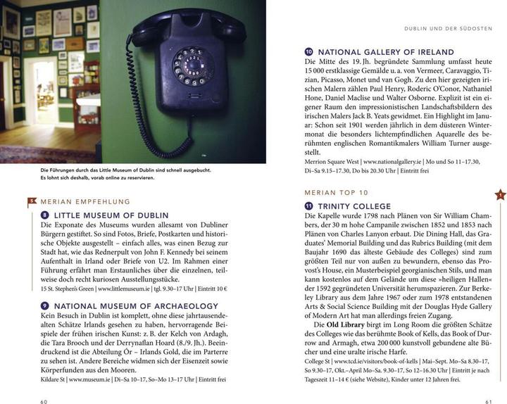 Image du produit MERIAN Reiseführer Irland mit Nordirland (Allemand, Christian Eder, Cornelia Lohs, 2021)