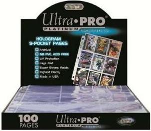Actual product image Ultra Pro Folder pages