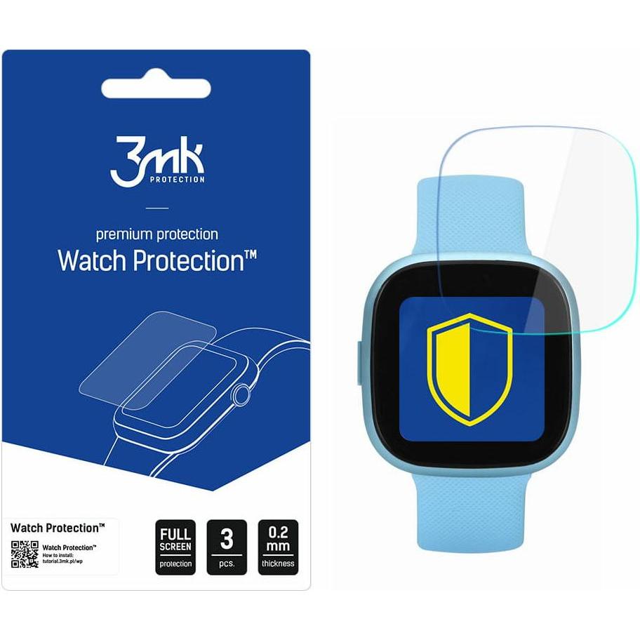 3MK Folia ARC Watch Garett Kids Fit Folia Fullscreen, Smartwatch Zubehör