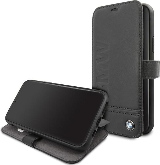 Produktbild BMW Logo Imprint - Apple IPhone 11 Pro - Leder Hard Cover Case Schutzhülle Hülle (Apple iPhone 11 Pro)