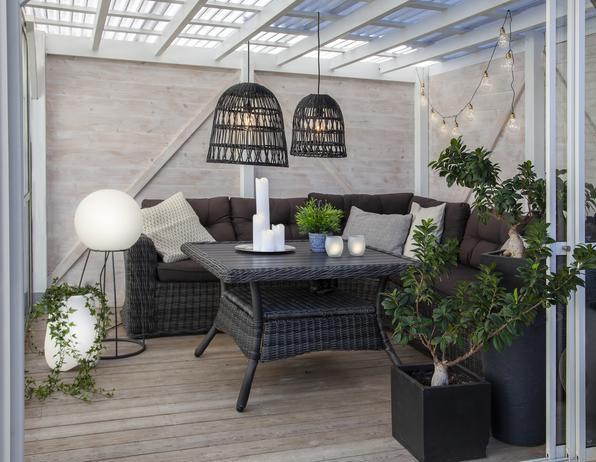 Actual product image Star Trading Garden lamp MALLORCA 95 cm (0 lm, E27)