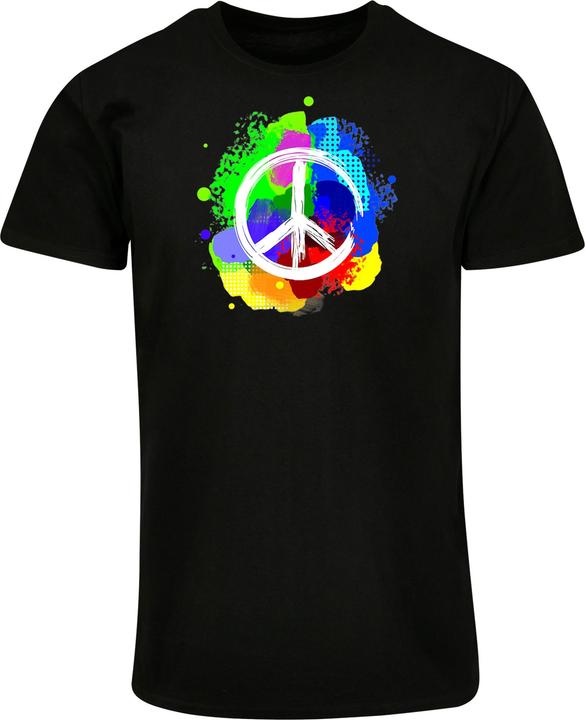 Produktbild Merchcode Peace - Graffiti Basic T-Shirt - 161533 (S)