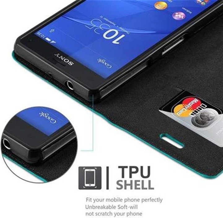 Produktbild Cadorabo Book Invisible Magnet Cover (Sony Xperia Z3 Compact)
