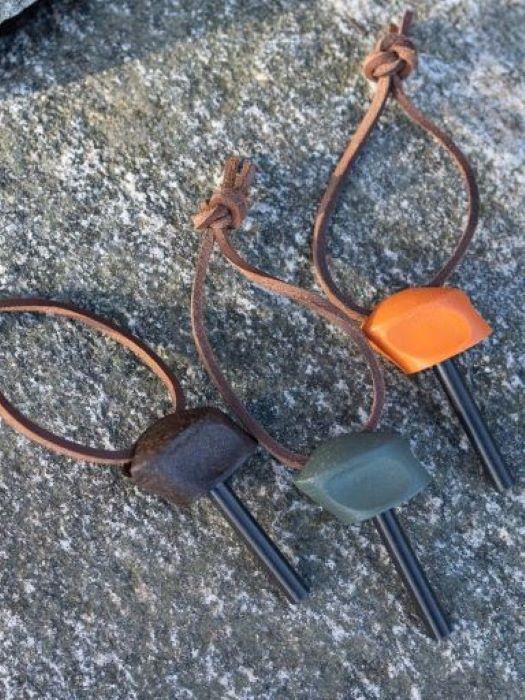 Actual product image Light my Fire FireKnife rusty orange refill