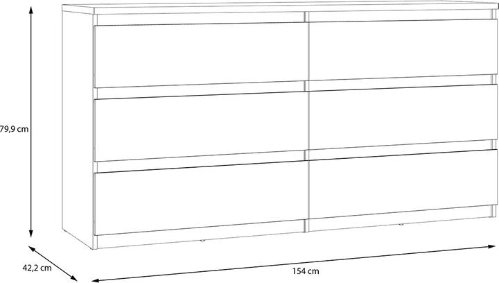 Image du produit Lipo Zoro (154 x 42.20 x 79.90 cm)
