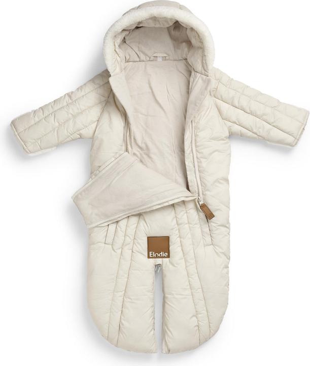 Actual product image Elodie Baby Overall - Creamy White 6-12m