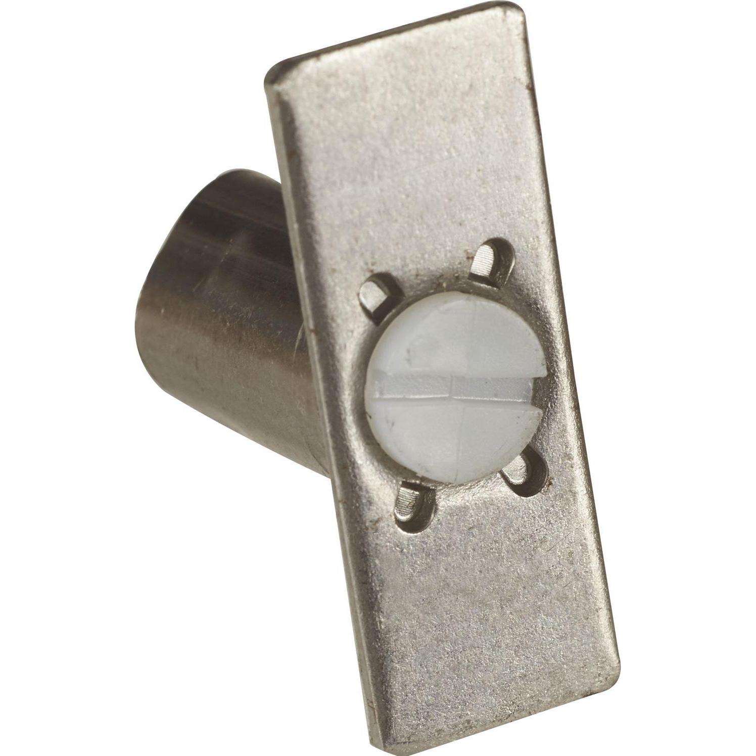 SFS, Türbeschlag + Scharnier, Anschweissmuffen M10 x 1, Stahl blank