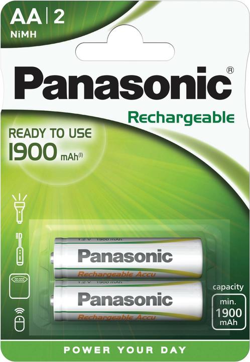 Produktbild Panasonic Rechargeable (1 Stk., AA, 1900 mAh)