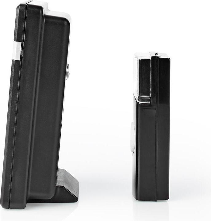 Image du produit Nedis Sonnette sans fil Alimentation par piles 3 V DC 1x CR2032 Volume : 80 dB Portée du signal : 300 m