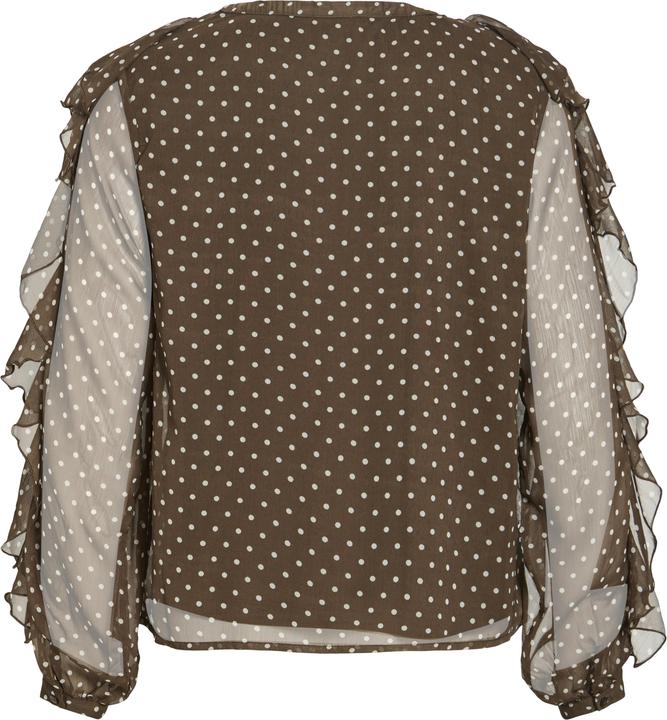 Immagine prodotto Vila VIHARLEY V-Ausschnitt Langarmhemd (44)