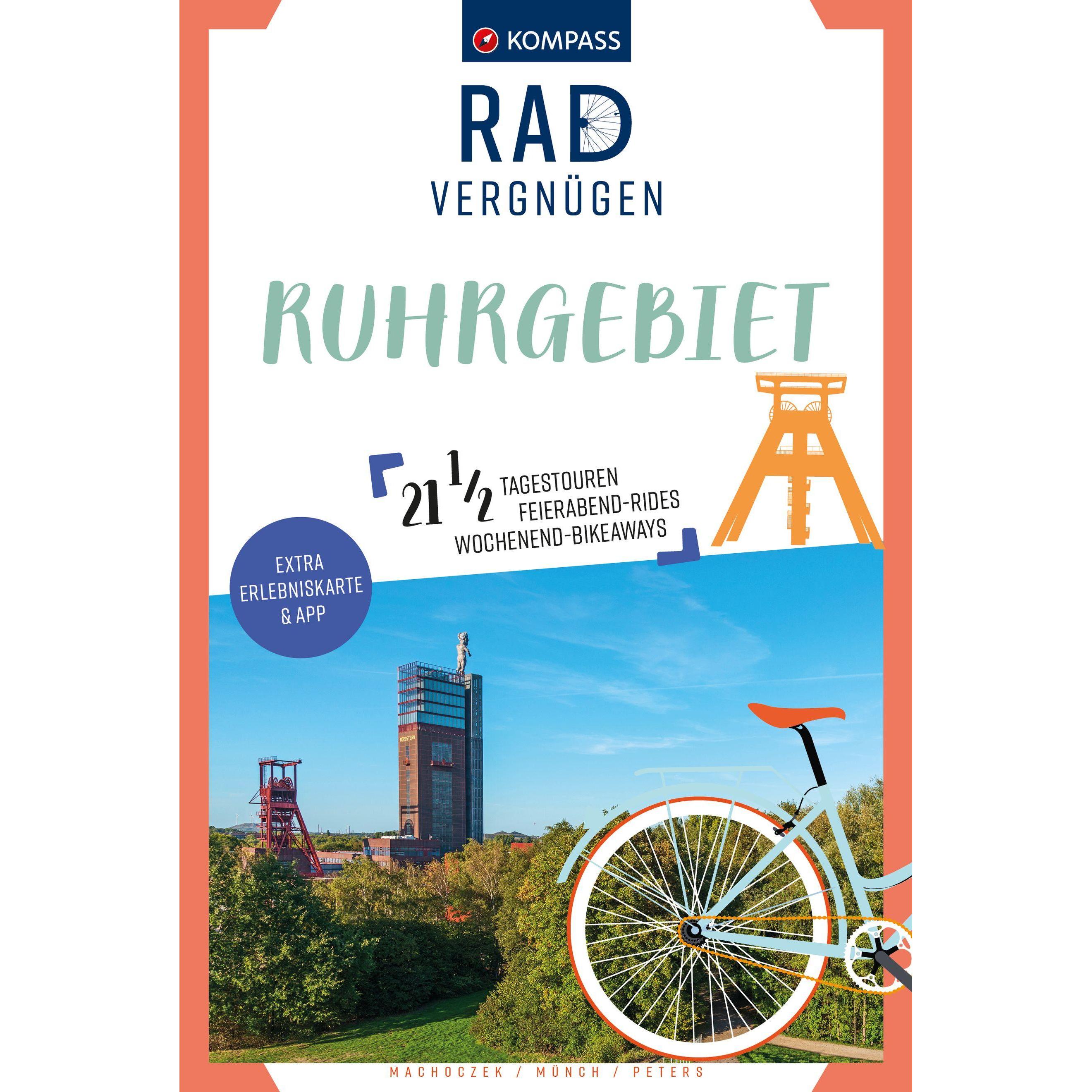 Radvergnügen Ruhrgebiet, Ratgeber von Thomas Münch, MÃ¼nch Machoczek