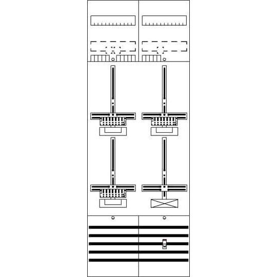 ABB, Verteilerschrank, STRI UP-Kleinverteiler