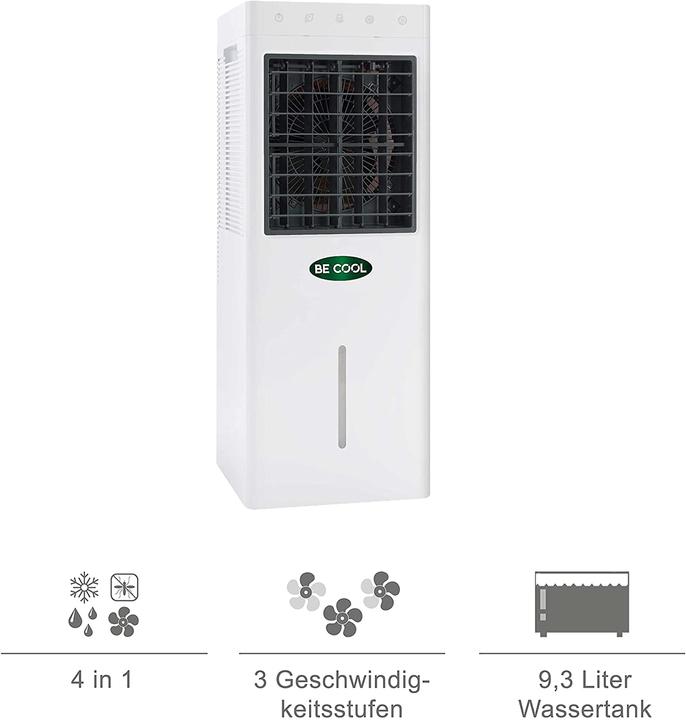 Image du produit Be Cool Refroidisseur d'air 4en1 (10 m²)