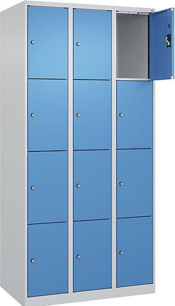 Actual product image kaiserkraft 4-compartment locker Evolo PLUS (90 cm, 185 cm)