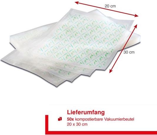 Produktbild Solis ECO Vakuumierbeutel 20 x 30cm (50 x)