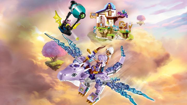Actual product image LEGO Aira and the Song of the Wind Dragon (41193)
