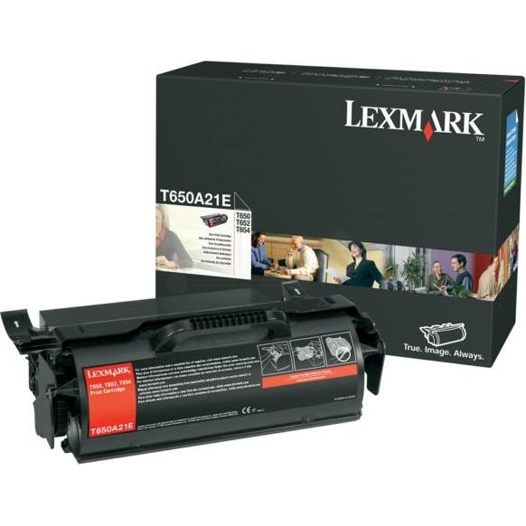 Lexmark, Toner, T650A21E (BK)