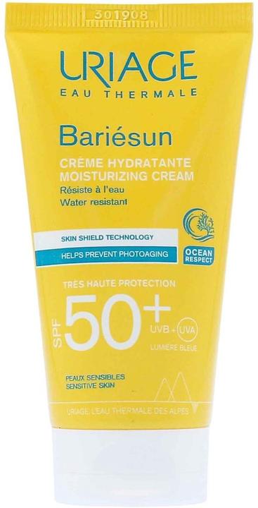 Uriage Bariésun Creme LSF50+ Tb 50 ml (Sonnencreme, SPF 50+, 50 ml, 69 g)