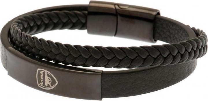 Actual product image Arsenal FC Bracelet leather (100% synthetic material)