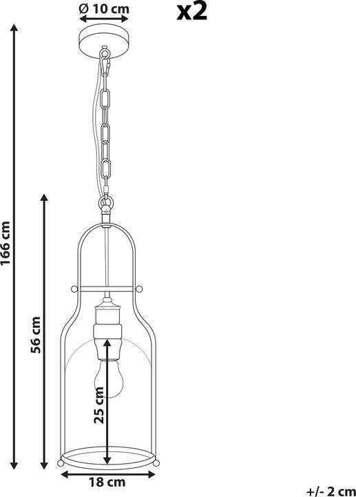 Image du produit Beliani Bashilo (E27)