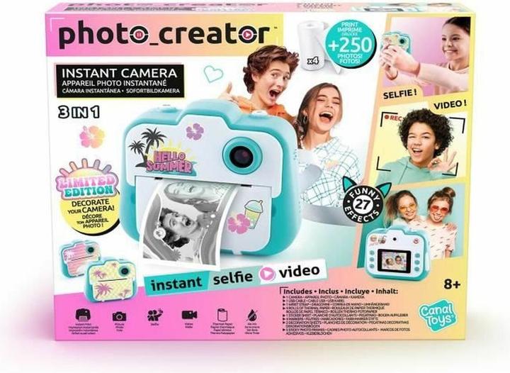 Produktbild Canal Toys PHOTO CREATOR Instant Camera Summer Edition