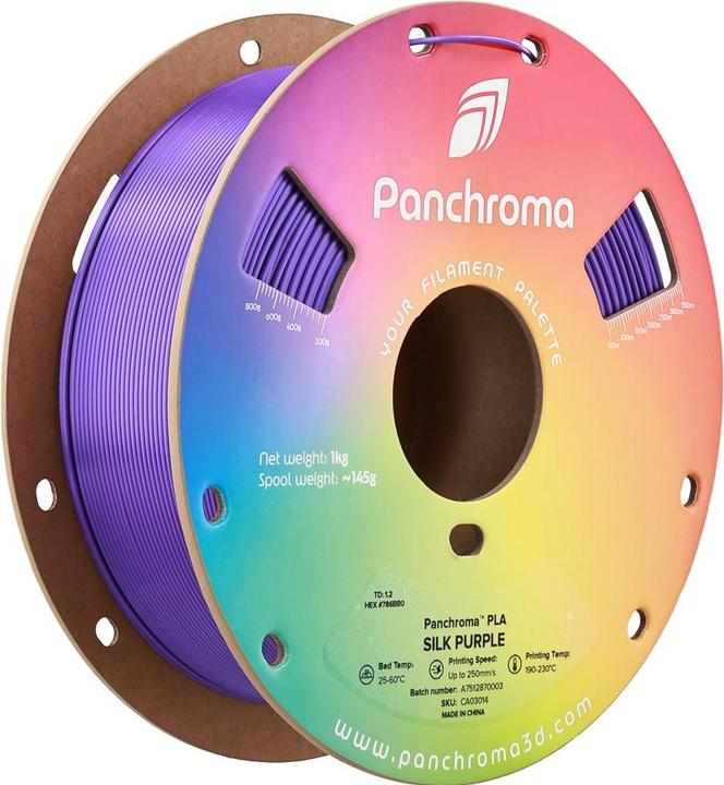 Produktbild Polymaker Panchroma™ PLA Silk (PLA, 1.75 mm, 1000 g, Violett)