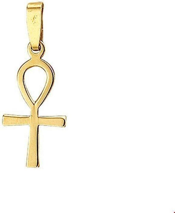 Actual product image Marie Celeste pendant ankh cross - gold (Yellow gold)