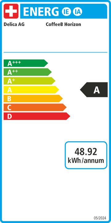 Energie-Label CoffeeB Horizon (CoffeeB)