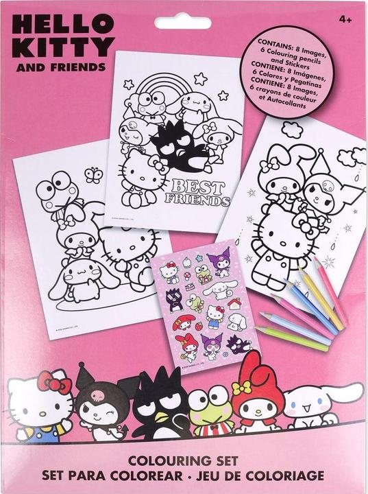 Immagine prodotto Hello Kitty Malset mit Sticker