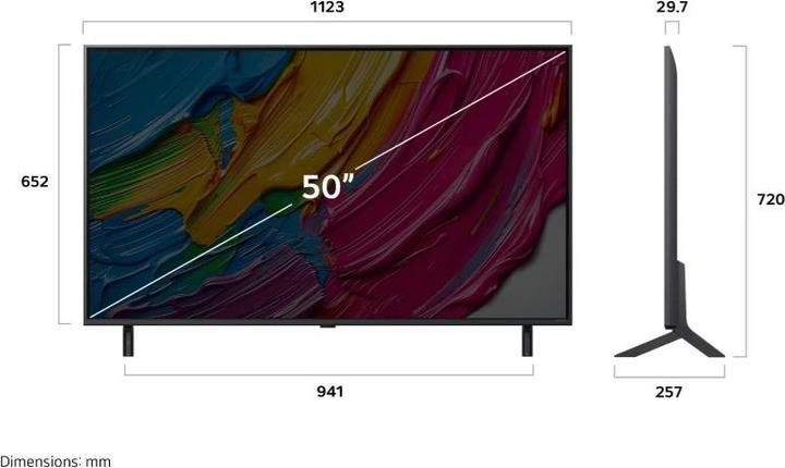 Produktbild LG TV (50", QNED, 4K, 2025)
