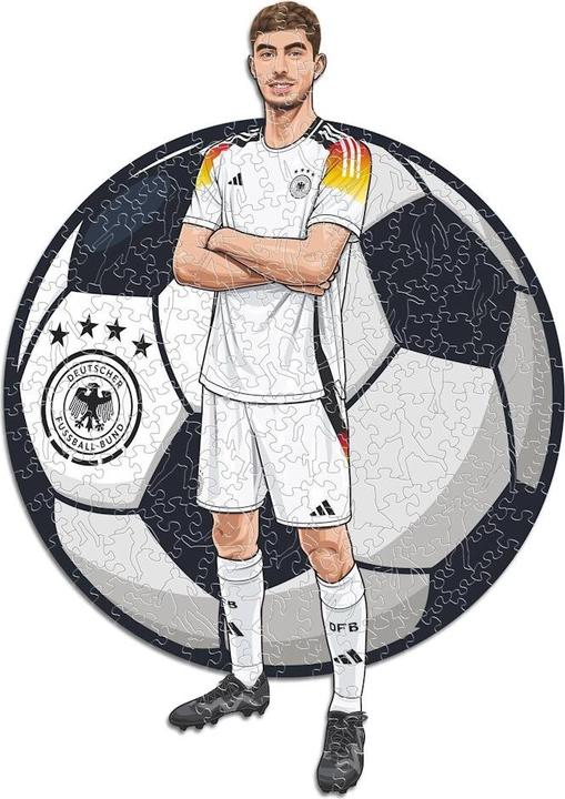 Produktbild Iconic Kai Havertz (Deutsche Nationalmanschaft) - Holz Puzzle Grösse L (500 Teile) (500 Teile)