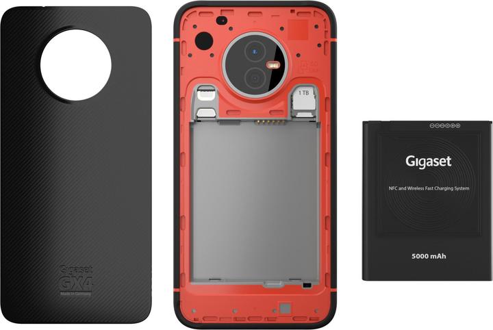 Produktbild Gigaset GX4 Outdoor (64 GB, Black, 6.10", Dual SIM, 4G)