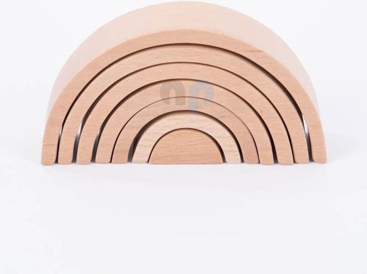 TickiT Grosses Set mit 28 verschiedenen Formen aus Holz (Natur)