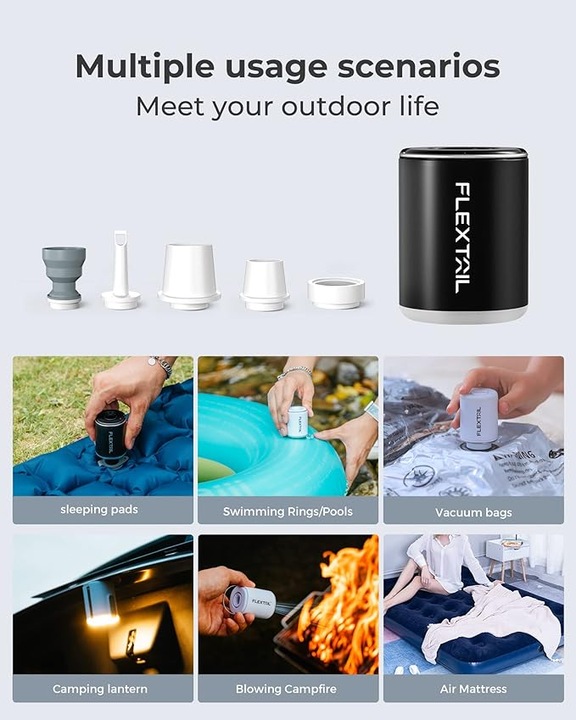 Image du produit Flextailgear Portable 3-in-1 Air Pump
