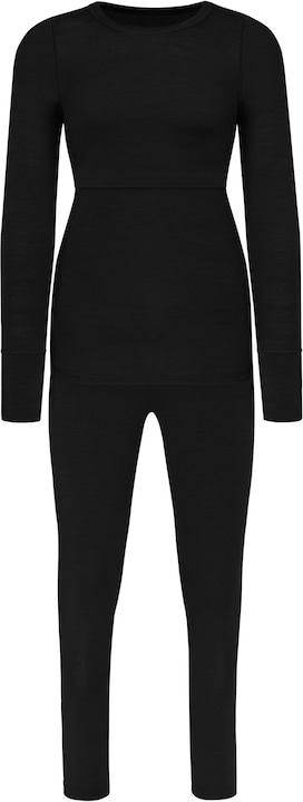 Immagine prodotto Normani Set intimo Merino Maternity - Camicia a maniche lunghe e mutande - 8795 (M)