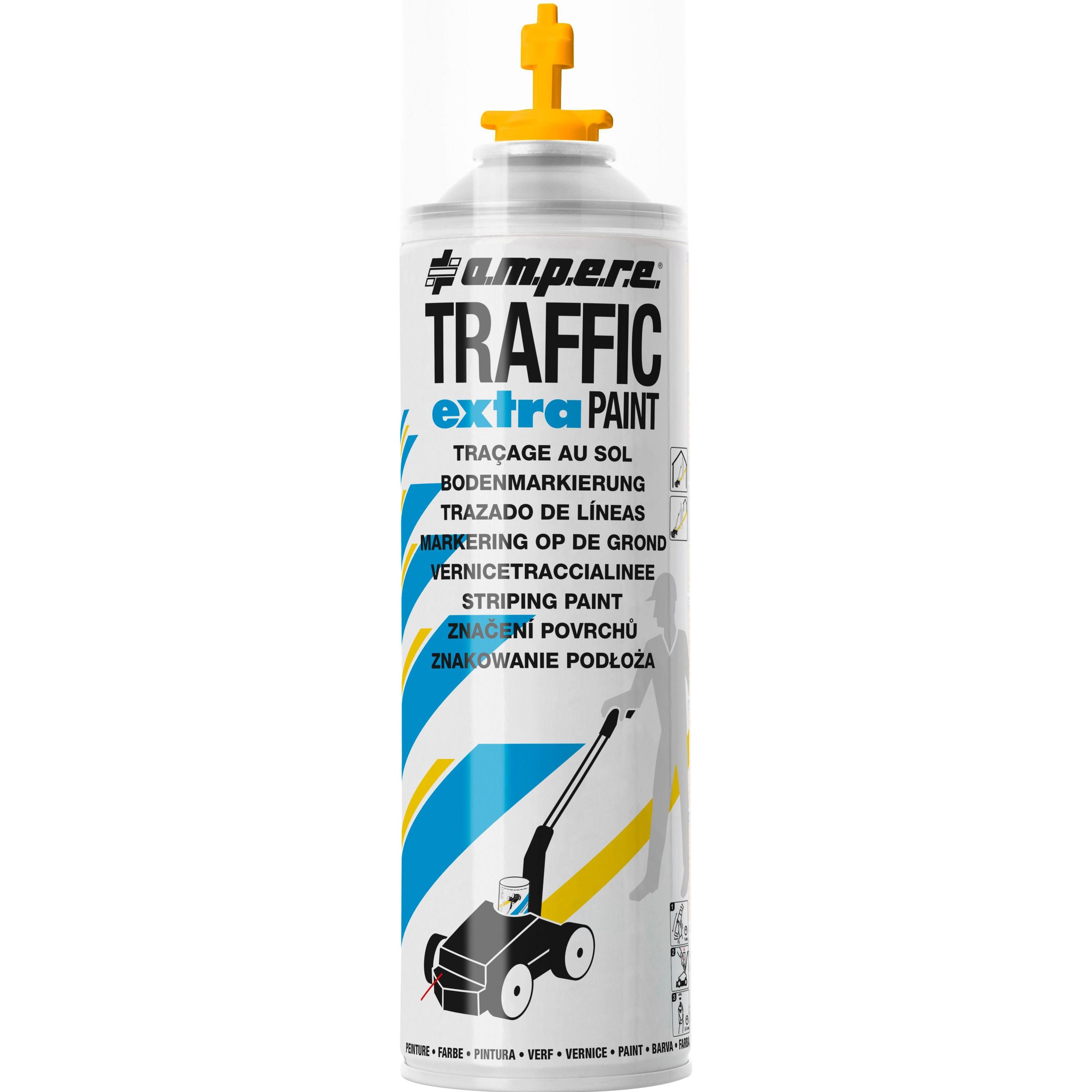 2x Ampere, Spezialfarbe, Markierungsfarbe Traffic Extra