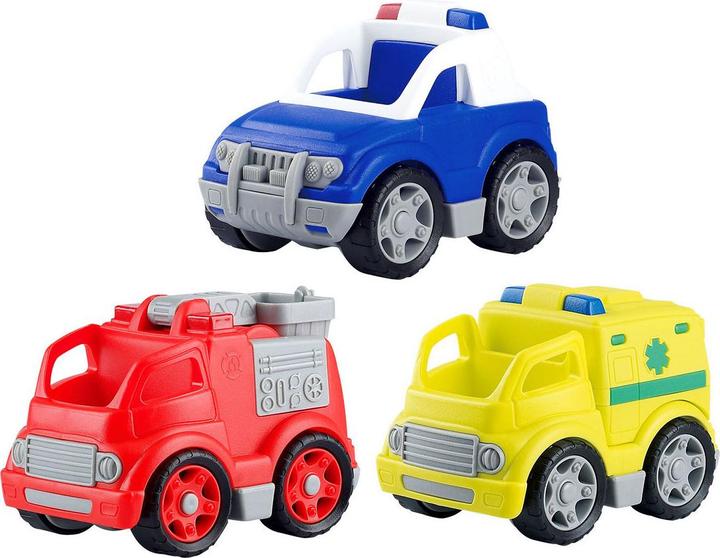 Play Bio-gebaseerde reddingsvoertuigen, 3-delig.