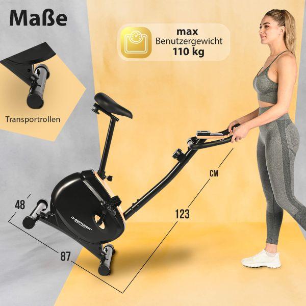 Actual product image Christopeit Exercise bike Delta