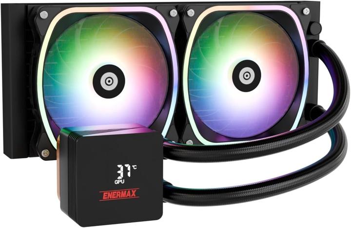Actual product image Enermax Aquafusion II 240mm ELC-AQFA240-SQA