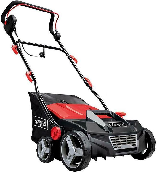 Scheppach Scarificateur électrique 38 cm 1600 W avec rouleau à couteaux et rouleau de ventilation inclus