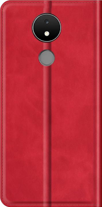 Actual product image Cazy Book Case Compatible with Nokia C21 - Cover Foldable Magnetic Leatherette - (Nokia C21)