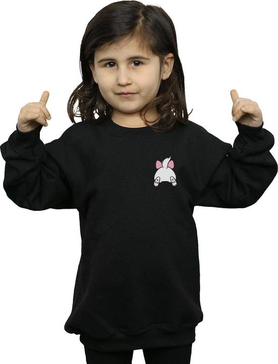 Produktbild Disney Aristocats Marie Backside Breast Print Sweatshirt Mädchen (140, 146)